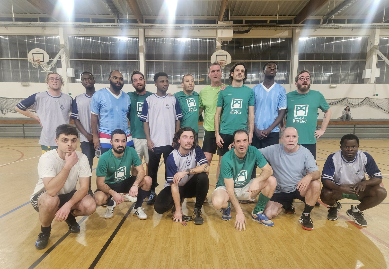 Finale AS football en salle 2026 Le PETIT PONT / HJOCV 7 à 5
