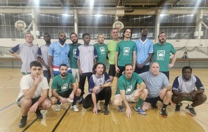 Finale AS football en salle 2026 Le PETIT PONT / HJOCV 7 à 5