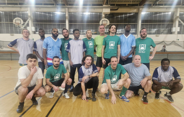 Finale AS football en salle 2026 Le PETIT PONT / HJOCV 7 à 5
